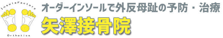 オーダーインソールで外反母趾の予防・治療 | 溝の口　矢澤接骨院